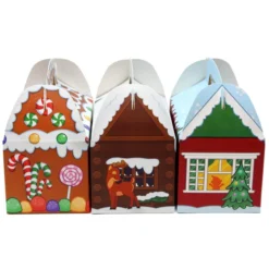 24pcs 3D Christmas House Cardboard Christmas Treat Boxes 12 24pcs 3D Christmas House Cardboard Christmas Treat Boxes -Christmas Decorations Christmas House Cardboard Box 24Pcs 5 result 600x600 1