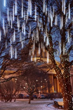 8 Tubes (12in) White Icicle String Meteor Shower Christmas Lights 13 8 Tubes (12in) White Icicle String Meteor Shower Christmas Lights -Christmas Decorations Christmas Meteor Shower Icicle String Lights 3 result 600x900 1