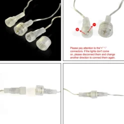 8 Tubes (12in) White Icicle String Meteor Shower Christmas Lights 11 8 Tubes (12in) White Icicle String Meteor Shower Christmas Lights -Christmas Decorations Christmas Meteor Shower Icicle String Lights 7 result 600x600 1