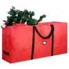 Red Christmas Tree Storage Bag 65in 2 Red Christmas Tree Storage Bag 65in -Christmas Decorations Christmas Tree Storage Bag with Carry Handles 1 2 600x600 1