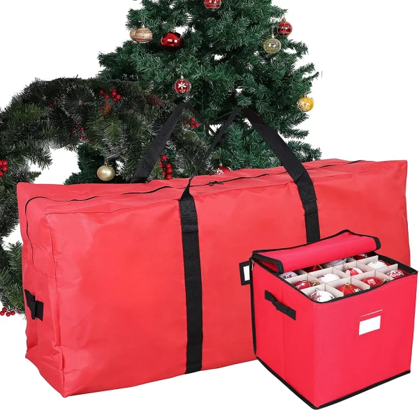 Ornament Storage And Christmas Tree Storage Bag 48in 6 Ornament Storage And Christmas Tree Storage Bag 48in - Image 4