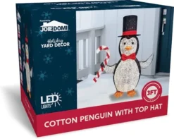 3ft 120 LED Collapsible Penguin Yard Light 12 3ft 120 LED Collapsible Penguin Yard Light -Christmas Decorations Collapsible Penguin LED Yard Light 3ft 4 600x478 1