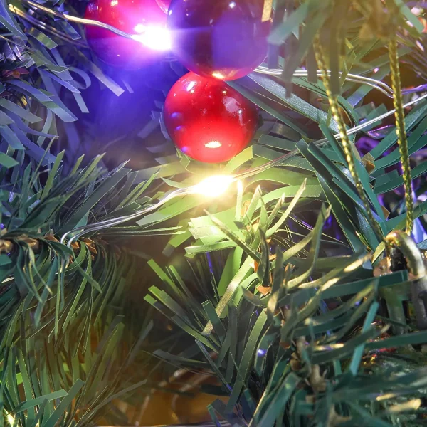 50 Multicolor LED DIY Tabletop Christmas Tree 24in 5 50 Multicolor LED DIY Tabletop Christmas Tree 24in - Image 3