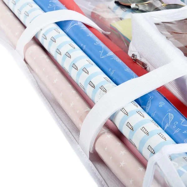 Double Sided Hanging Wrapping Paper Organizer Storage 5 Double Sided Hanging Wrapping Paper Organizer Storage - Image 3
