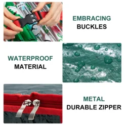 Green Christmas Gift Wrap Storage Box 40in 9 Green Christmas Gift Wrap Storage Box 40in -Christmas Decorations Green Christmas Gift Wrap Storage Box 40in 2 1 600x600 1