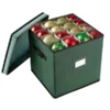 Green Christmas Ornament Storage Box -Christmas Decorations Green Christmas Ornament Storage Box 1 1 600x600 1