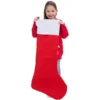2pcs Jumbo Christmas Stockings Decoration 38in 2 2pcs Jumbo Christmas Stockings Decoration 38in -Christmas Decorations Jumbo Felt Christmas Stocking 1 1
