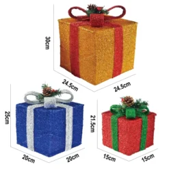 Lighted Gift Boxes 9 Lighted Gift Boxes -Christmas Decorations Lighted Gift Boxes 4 result 600x600 1