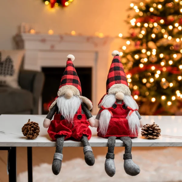 Nordic Style Christmas Gnome Couple 5 Nordic Style Christmas Gnome Couple - Image 3