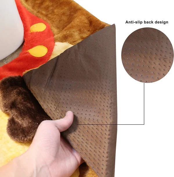 5Pcs Reindeer Christmas Toilet Seat Cover 6 5Pcs Reindeer Christmas Toilet Seat Cover - Image 4