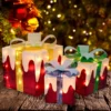3pcs Light Up Gift Box Christmas Decoration 1 3pcs Light Up Gift Box Christmas Decoration -Christmas Decorations Set of 3 Snow Christmas Lighted Gift Boxes 1 result 600x600 1