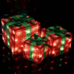 3pcs Snowflakes Light Up Christmas Gift Boxes 11 3pcs Snowflakes Light Up Christmas Gift Boxes -Christmas Decorations Set of 3 Snowflakes Christmas Light Gift Boxes Decor 5 result 600x600 1