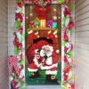 Santa With Gifts Christmas Door Cover 72in X 30in 2 Santa With Gifts Christmas Door Cover 72in X 30in -Christmas Decorations Silent Night Santa Door Cover 1 result 600x650 1