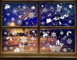 38Pcs Snowflake Window Clings Decal Stickers 11 38Pcs Snowflake Window Clings Decal Stickers -Christmas Decorations Snowflake Window Clings Decal Stickers 38 Pcs 4 result 600x472 1