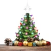 Pre Lit Ceramic Tabletop Christmas Tree 9in 1 Pre Lit Ceramic Tabletop Christmas Tree 9in -Christmas Decorations Tabletop Prelit Ceramic Christmas Tree 9in 1 result 600x598 1