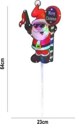 Tall Christmas Lighted Santa Claus With Merry Christmas Sign 25in 10 Tall Christmas Lighted Santa Claus With Merry Christmas Sign 25in -Christmas Decorations Tall Christmas Lighted Santa Claus with Merry Christmas Sign 25in 3 result 600x992 1